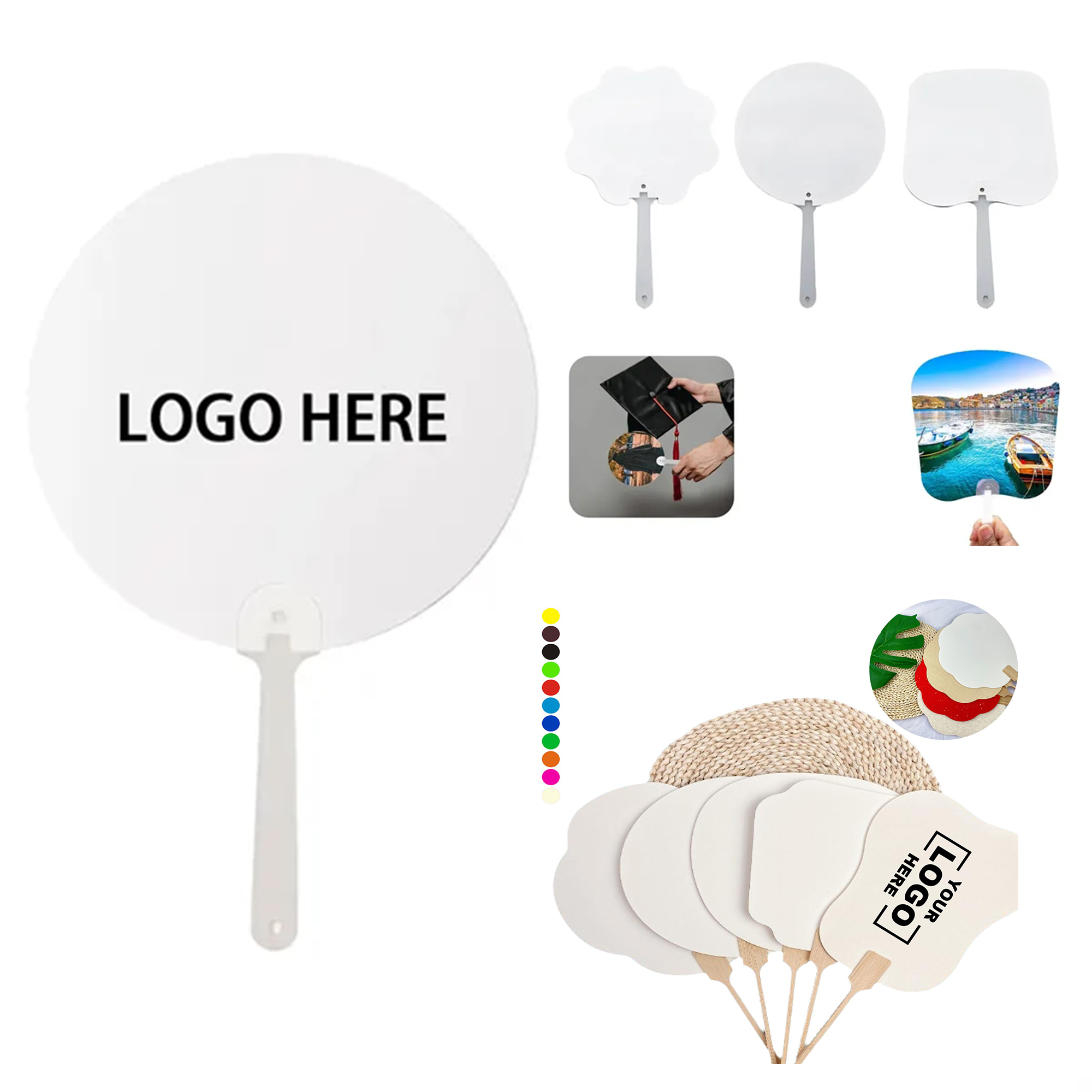 Advertising Fan MOQ 50pcs 2
