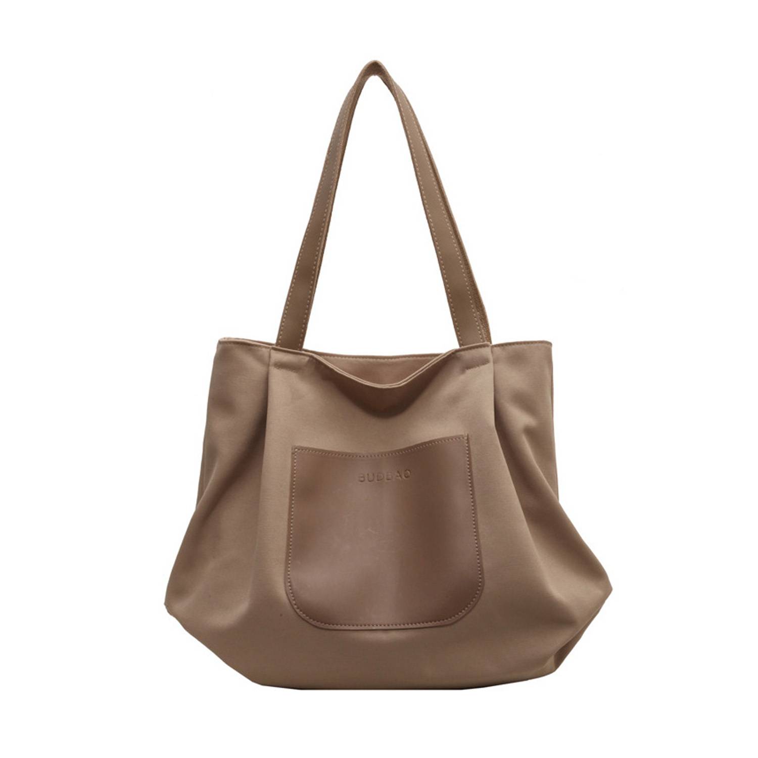Canvas large-capacity casual shoulder bag 4