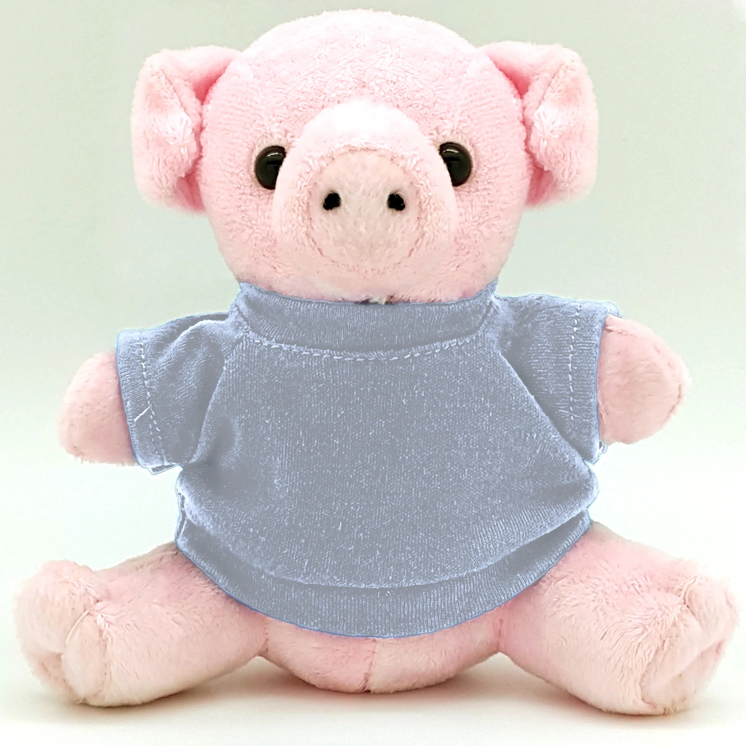 6" Beanie Pig with Embroidered Eyes 13