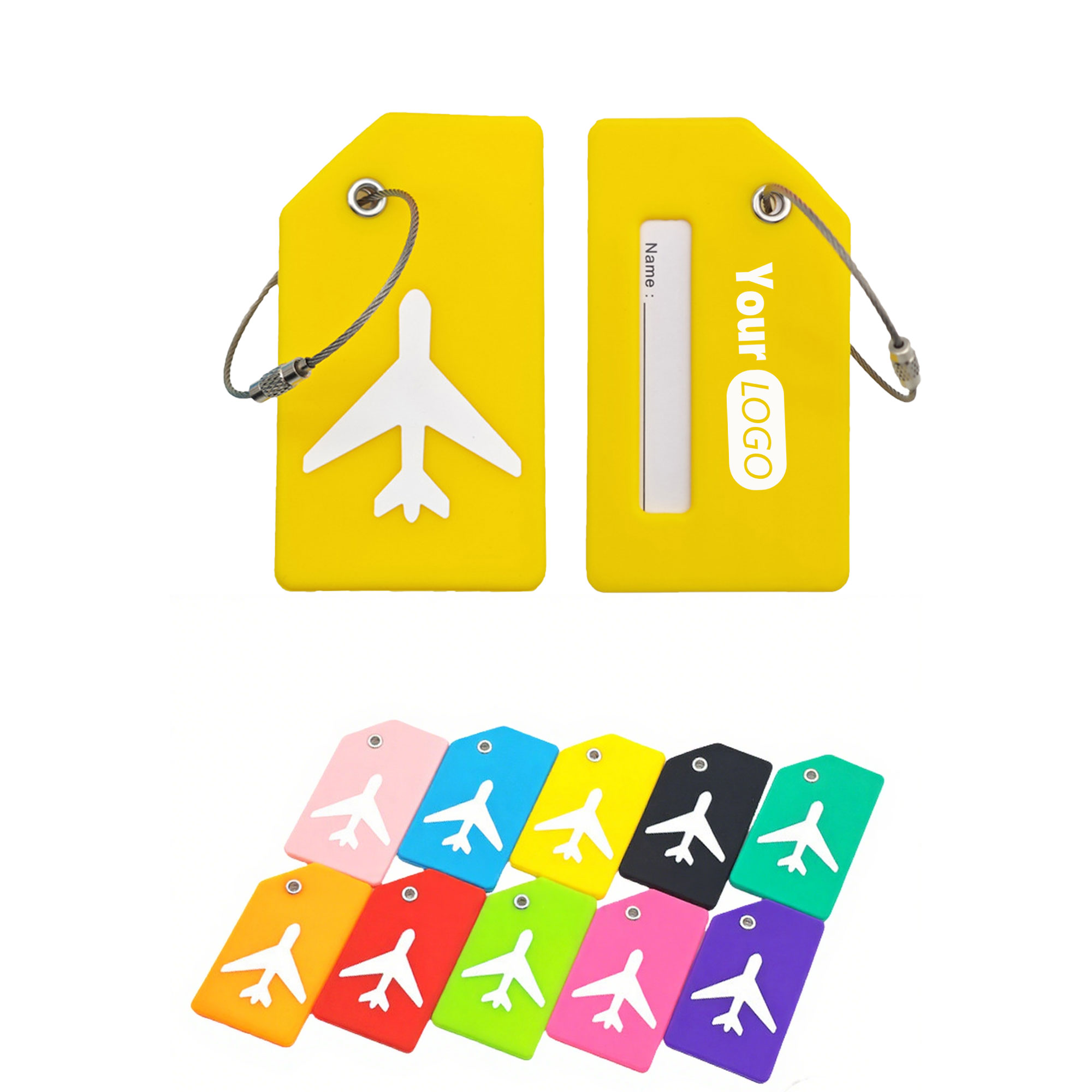 Silicone Luggage Tag 1