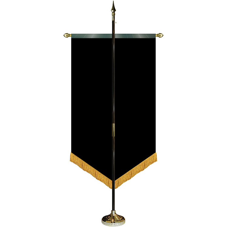 36" x 60" Premium Gonfalon 7' Kit / V-Cut / Fringe 2