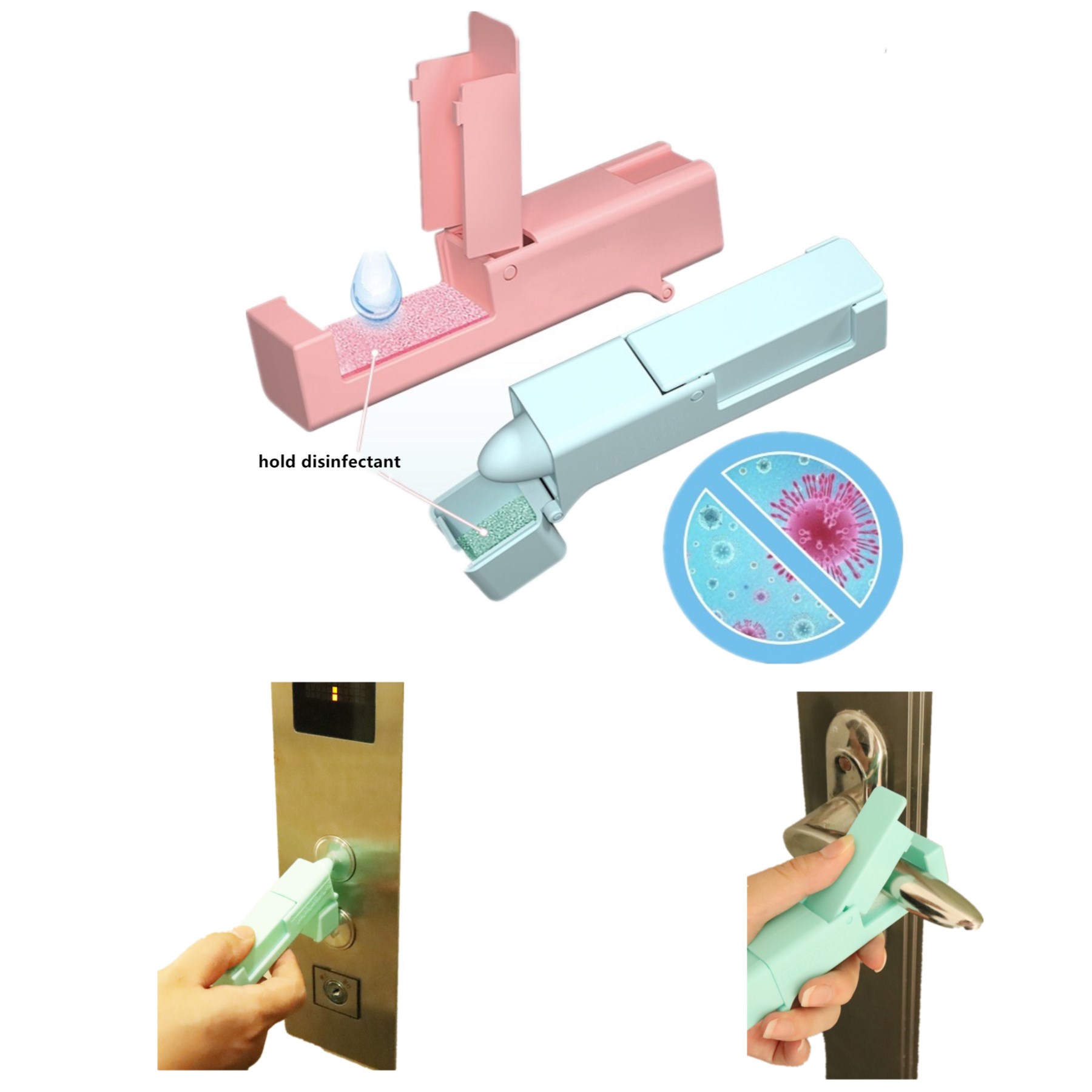 Multi-function Non-contact Sanitary Door Opener Elevator Button 1