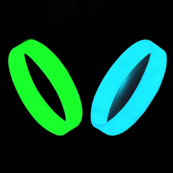 Glow in the Dark Silicone Bracelet 1