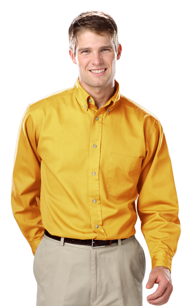 Men's L/S 100% cotton twill Shirt 29