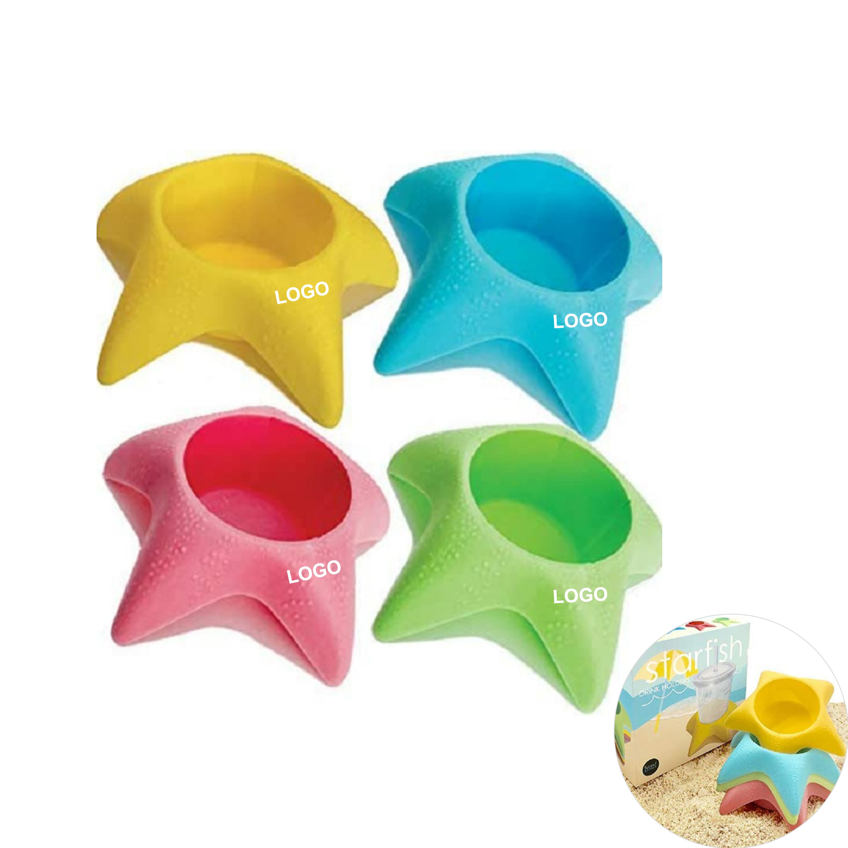 Starfish Drink Cup Holder (direct import) 2