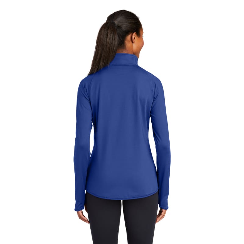 Sport-Tek Women's Sport-Wick Stretch 1/4-Zip Pullover. 110