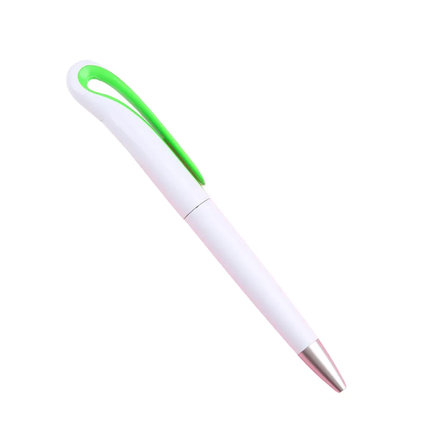 Swan Neck Shape Plastic Ballpoint Pen 3