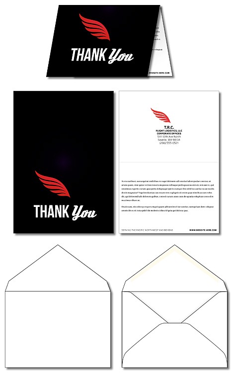 Greeting Card - 3.375x4.75 Folded with Envelopes – UV-Coated (1S) – 10 pt. 2