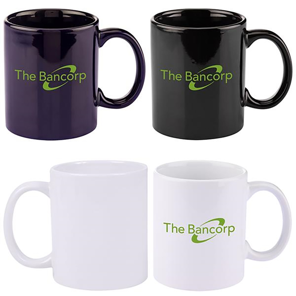 Basic C Handle Ceramic Mug 2