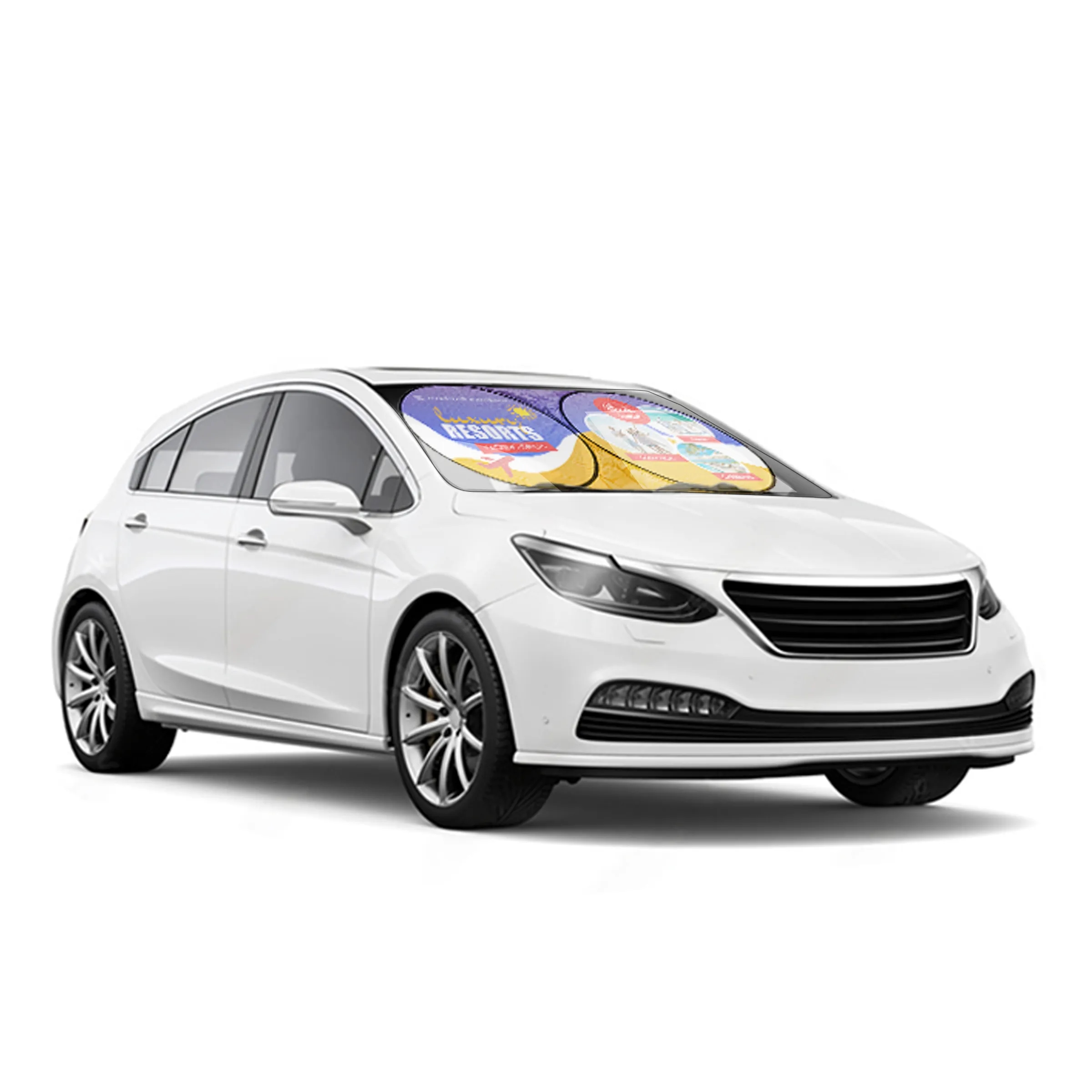 59"x27" Custom Car Windshield Sun Shade -Digitally Printed 1