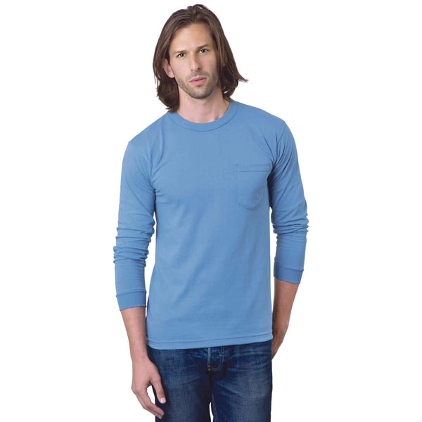 Unisex Pocket Long Sleeve Crew 10