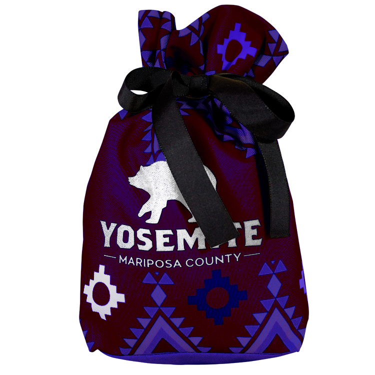 Small Top Tie Cinch Gift Bag Full Color Sewn in the USA 8