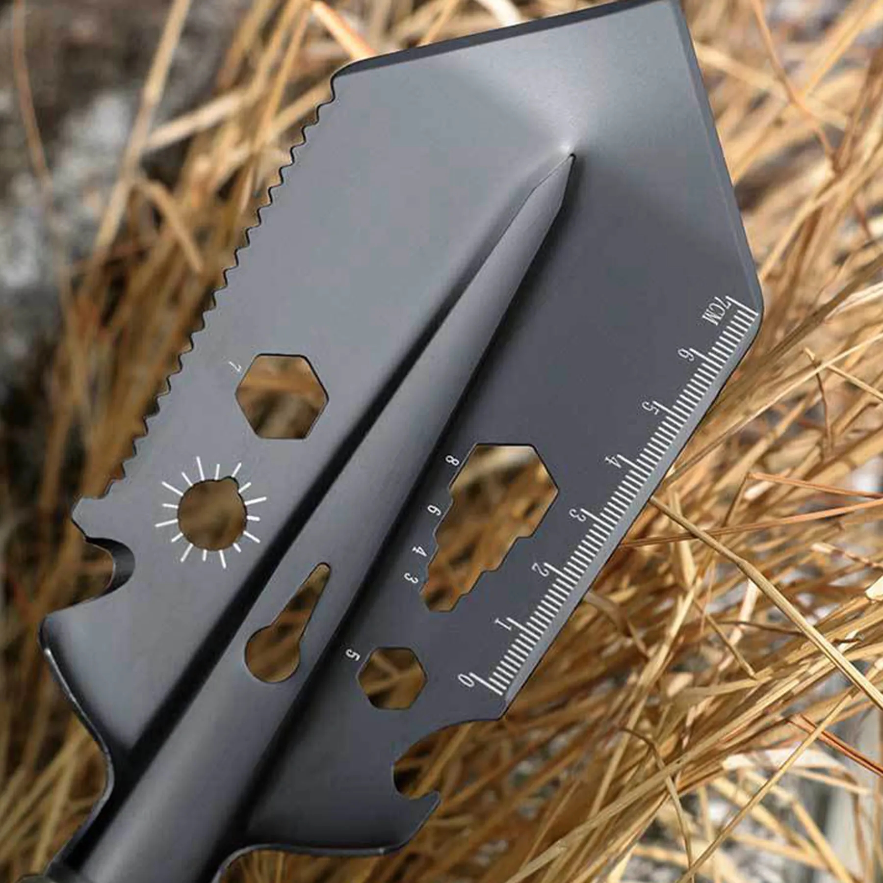 Stainless Steel Outdoor Adventure Small Shovel 4