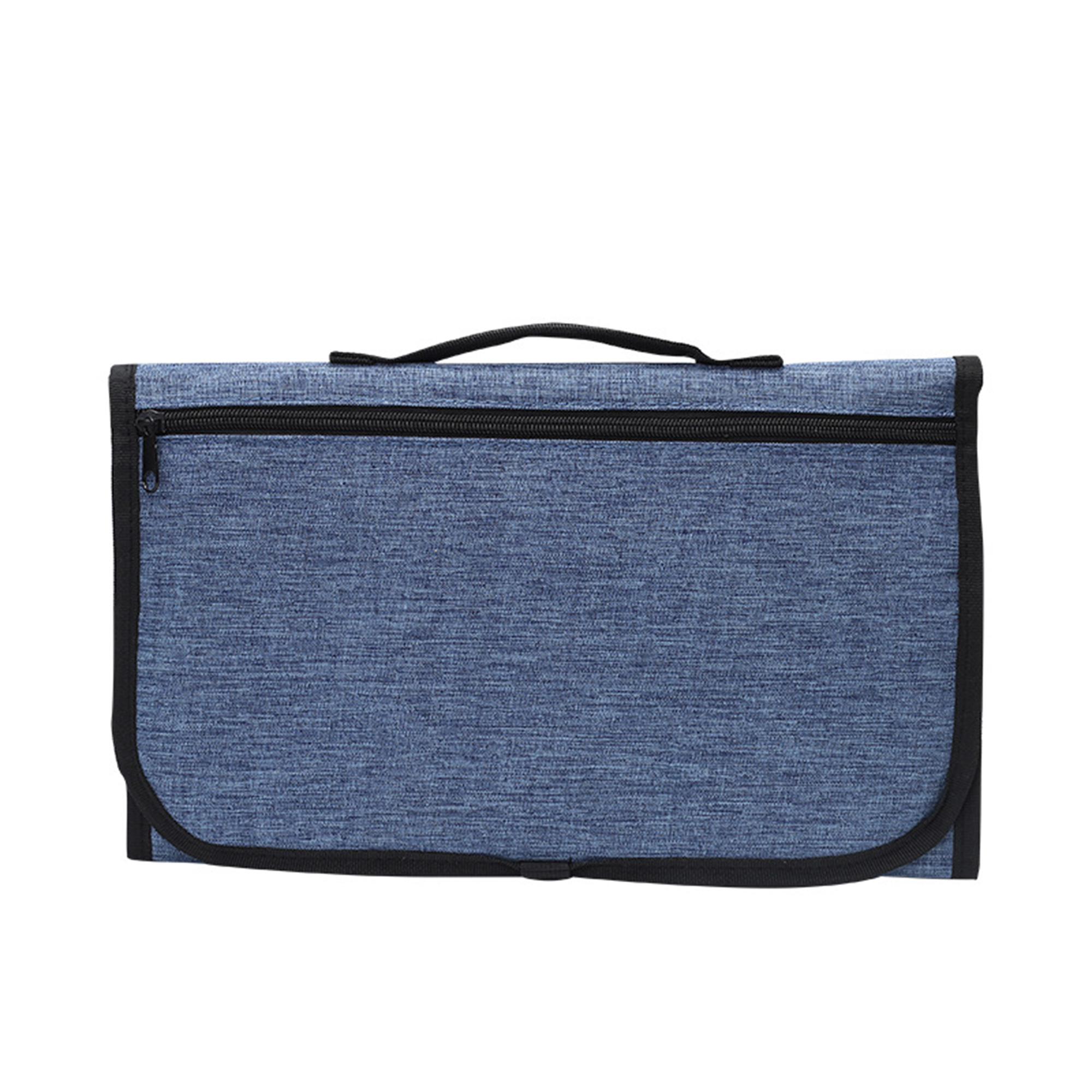 Foldable Polyester Diaper Changing Mat With Head Pad 23.6" x 35.4" 2