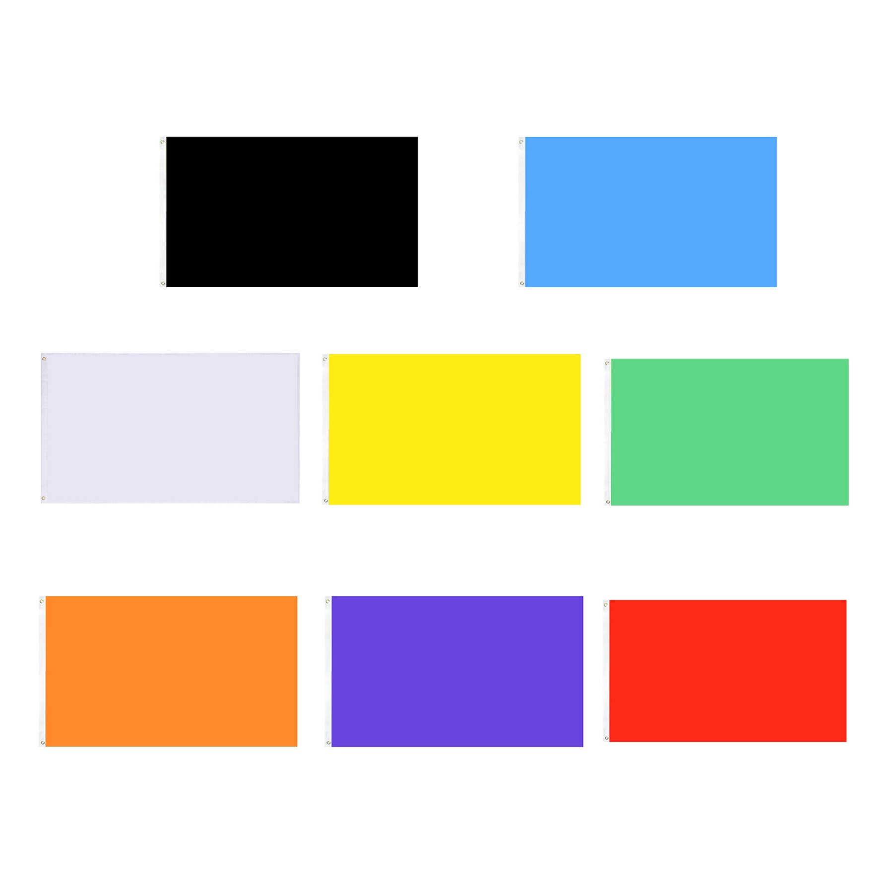 Customized Solid Single Flag 2