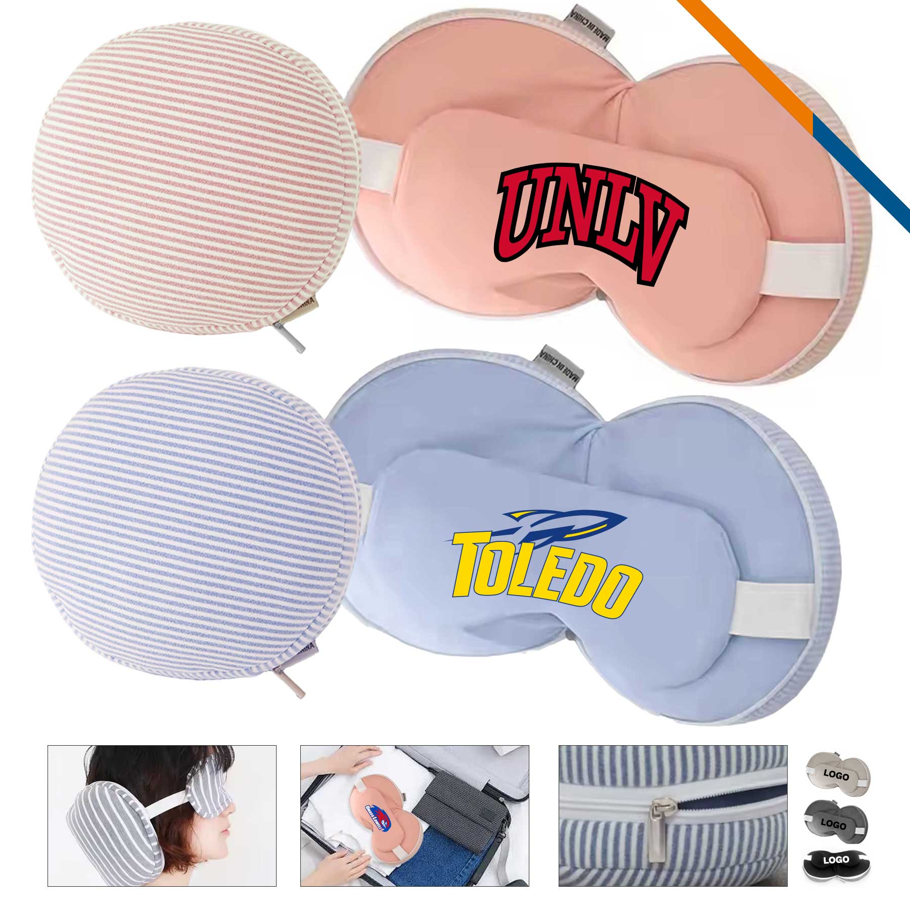 Vintis 2in1 Foldable Neck Pillow 3