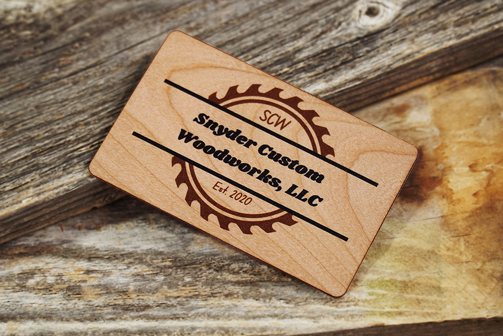 24 Hour Wood Business Cards 37