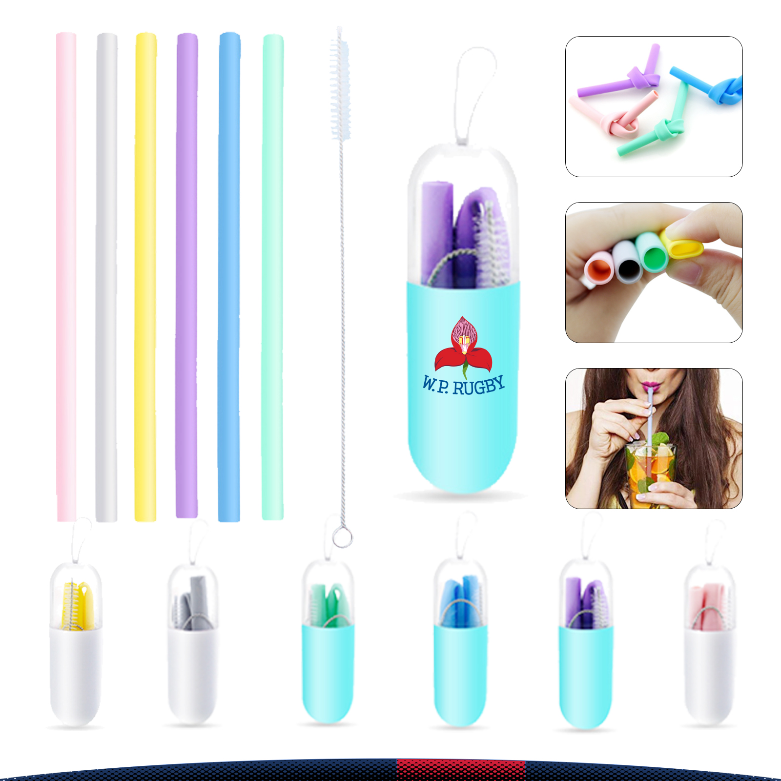 Capsule Straight Straw 6