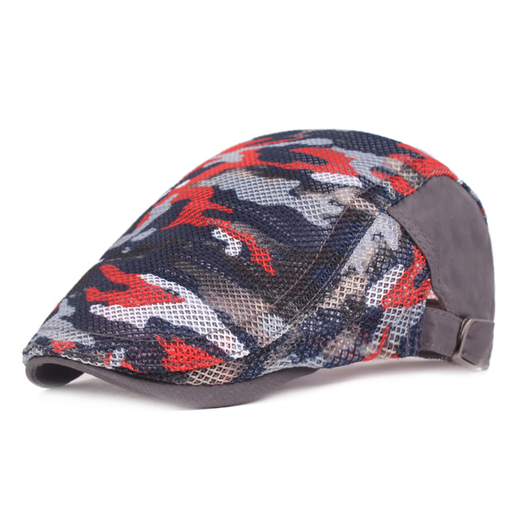 Camouflage Newsboy Flat Cap 2