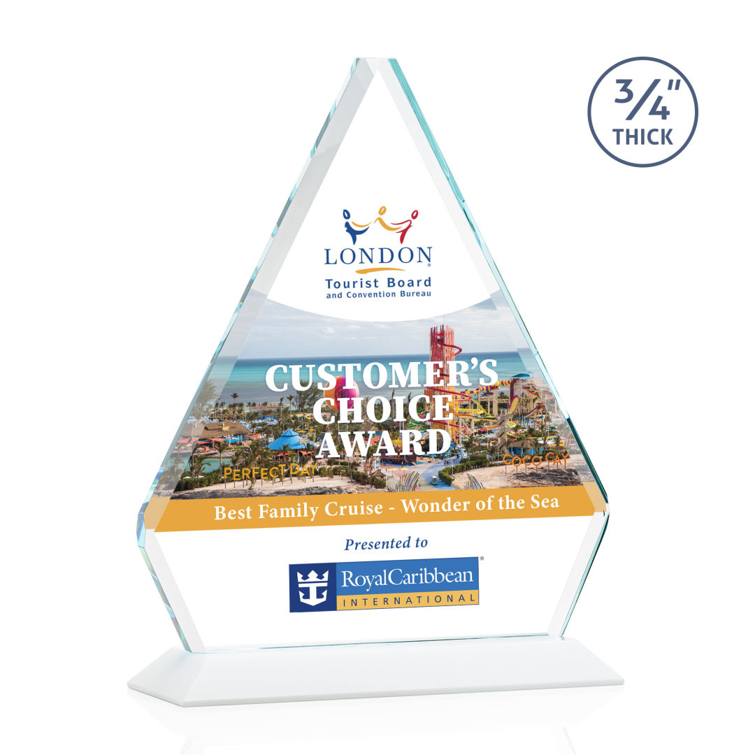 Fyreside VividPrint™ Award - White 2