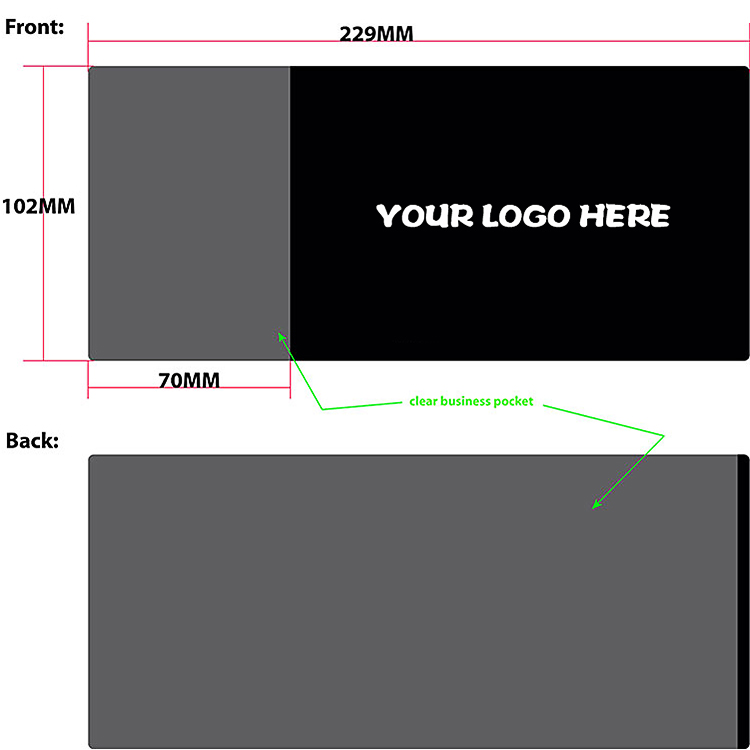 Document/Policy/Ticket Holder with extra pocket 2