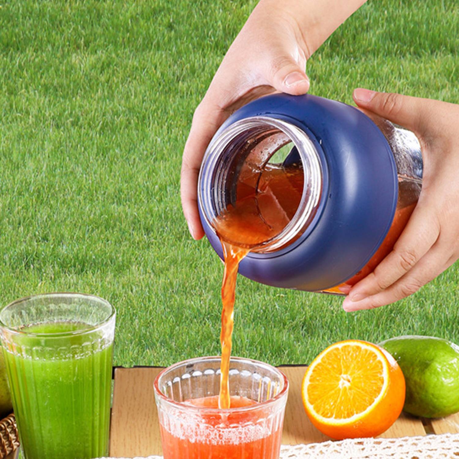 27oz Portable Smoothie Blender W/ 14 Blades 5
