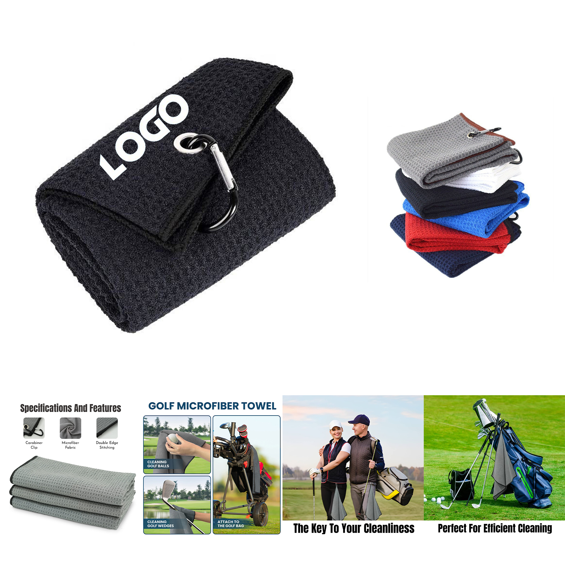 Microfiber Golf Towel 2