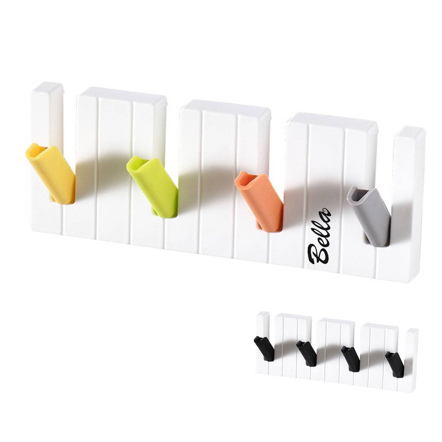Piano Hook Folding Space Saving Coat Rack 8
