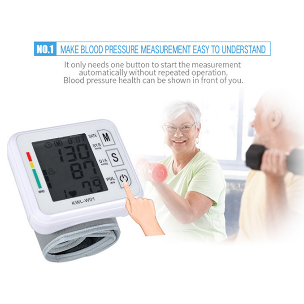Automatic Accurate Wrist Blood Pressure Monitor 2