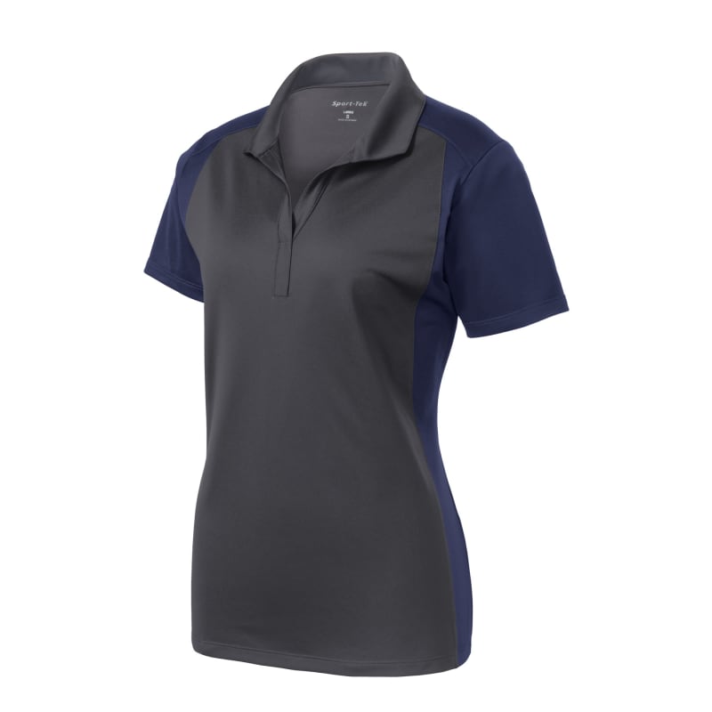 Sport-Tek Women's Colorblock Micropique Sport-Wick Polo. 56