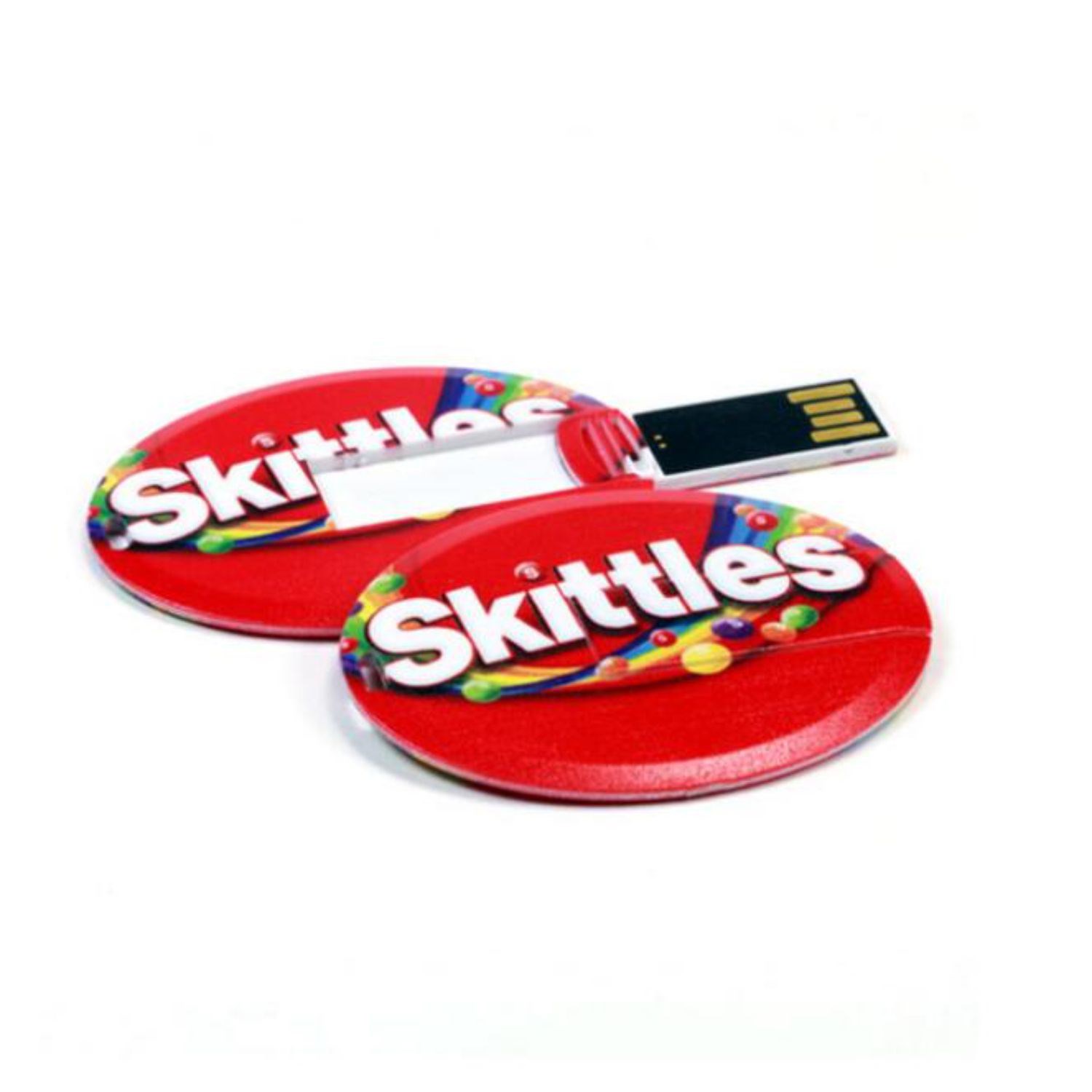Round Card USB Flash Drive 2