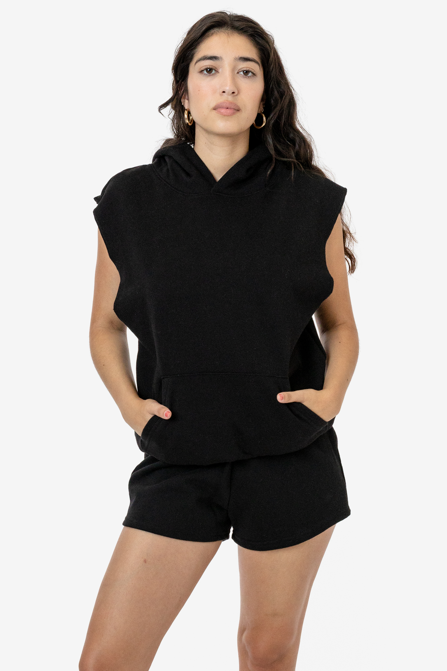 14 OZ SLEEVELESS HOOD PULLOVER 15