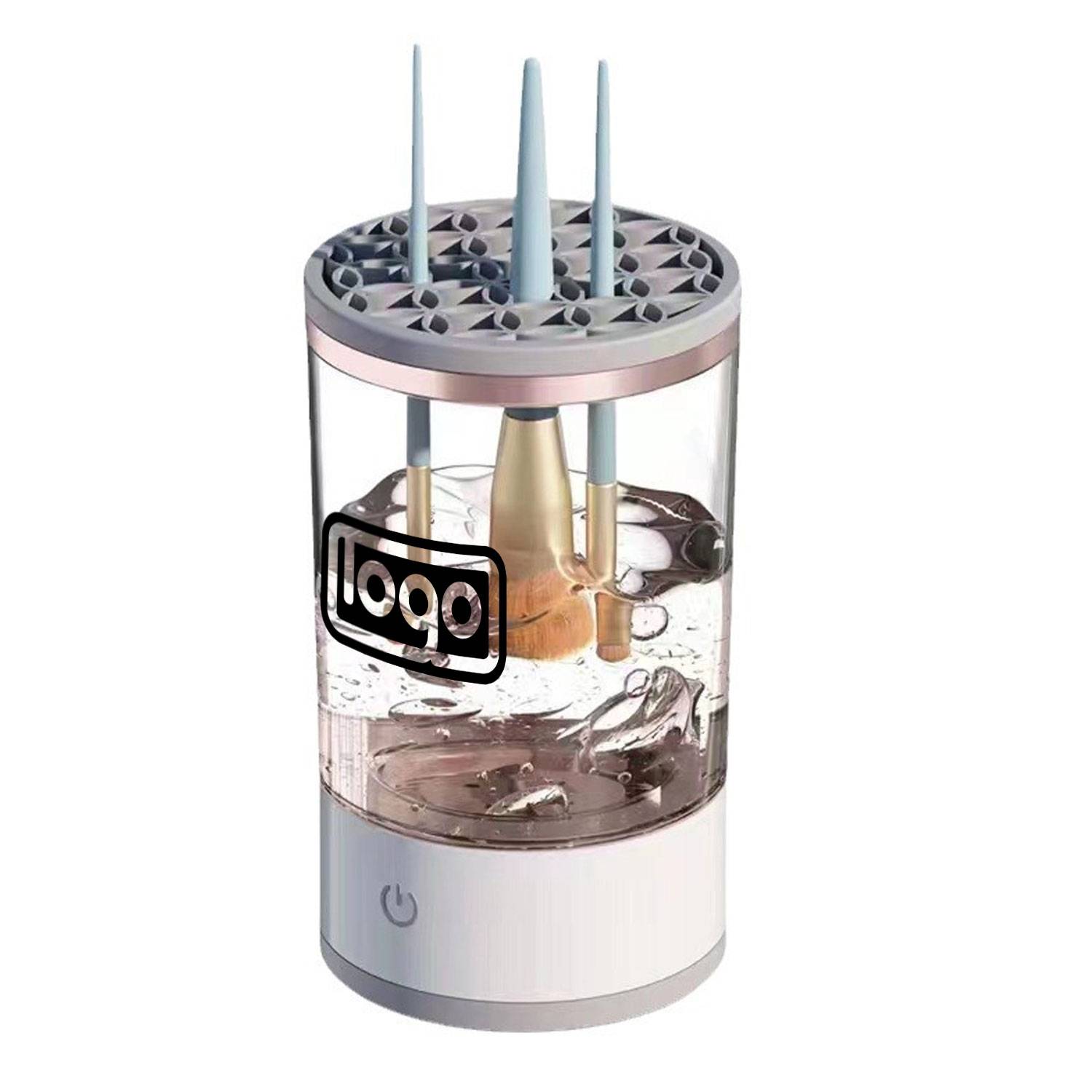 Makeup brush washer