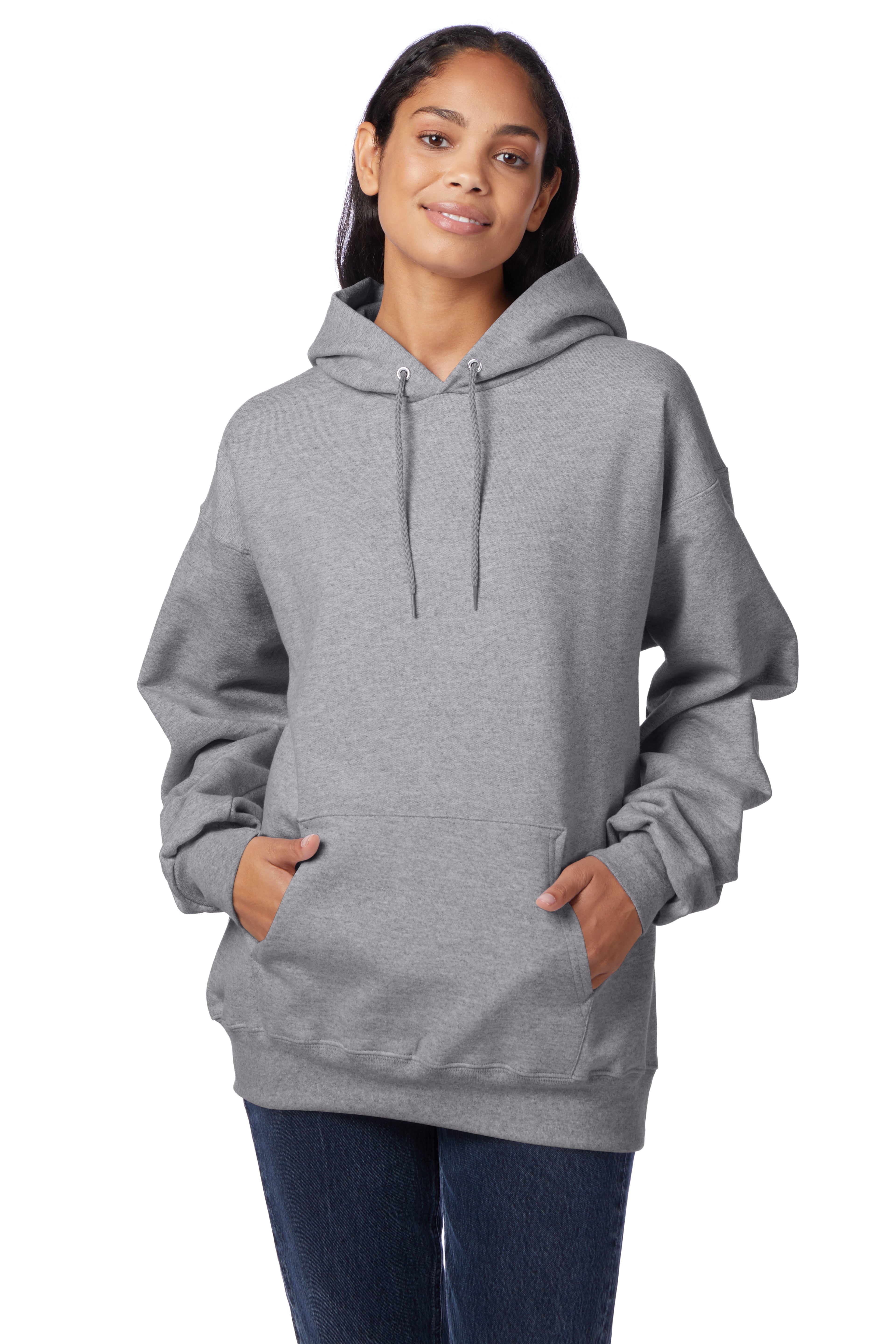 Hanes Ultimate Cotton® Fleece Pullover Hoodie, custom hoodie or sweatshirt with logo imprint 23