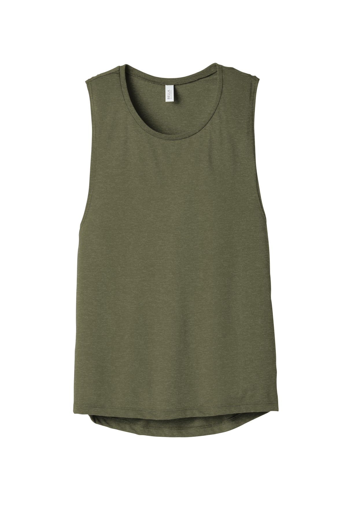 BELLA+CANVAS Women's Flowy Scoop Muscle Tank. BC8803 48