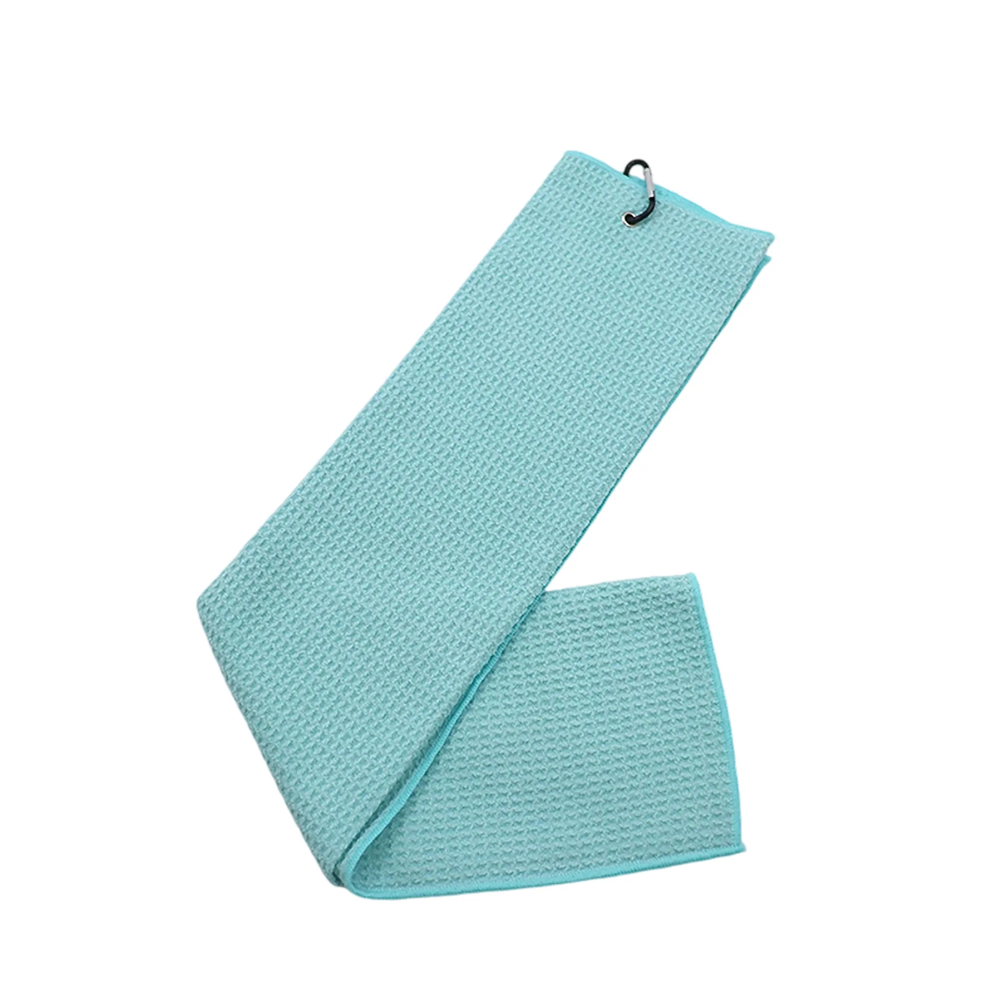 Microfiber Golf Towel with Metal Buckle for Outdoor Sports 1