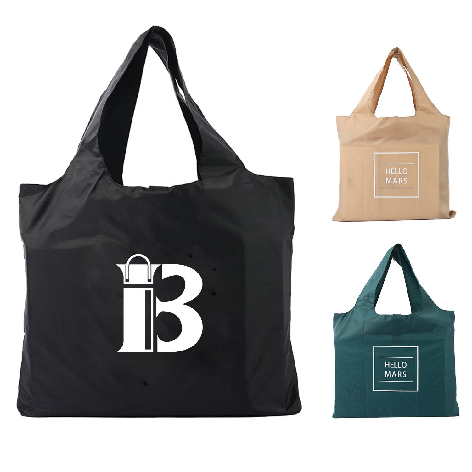 Waterproof Foldable Shopping Bag Grocery Storage Tote 1