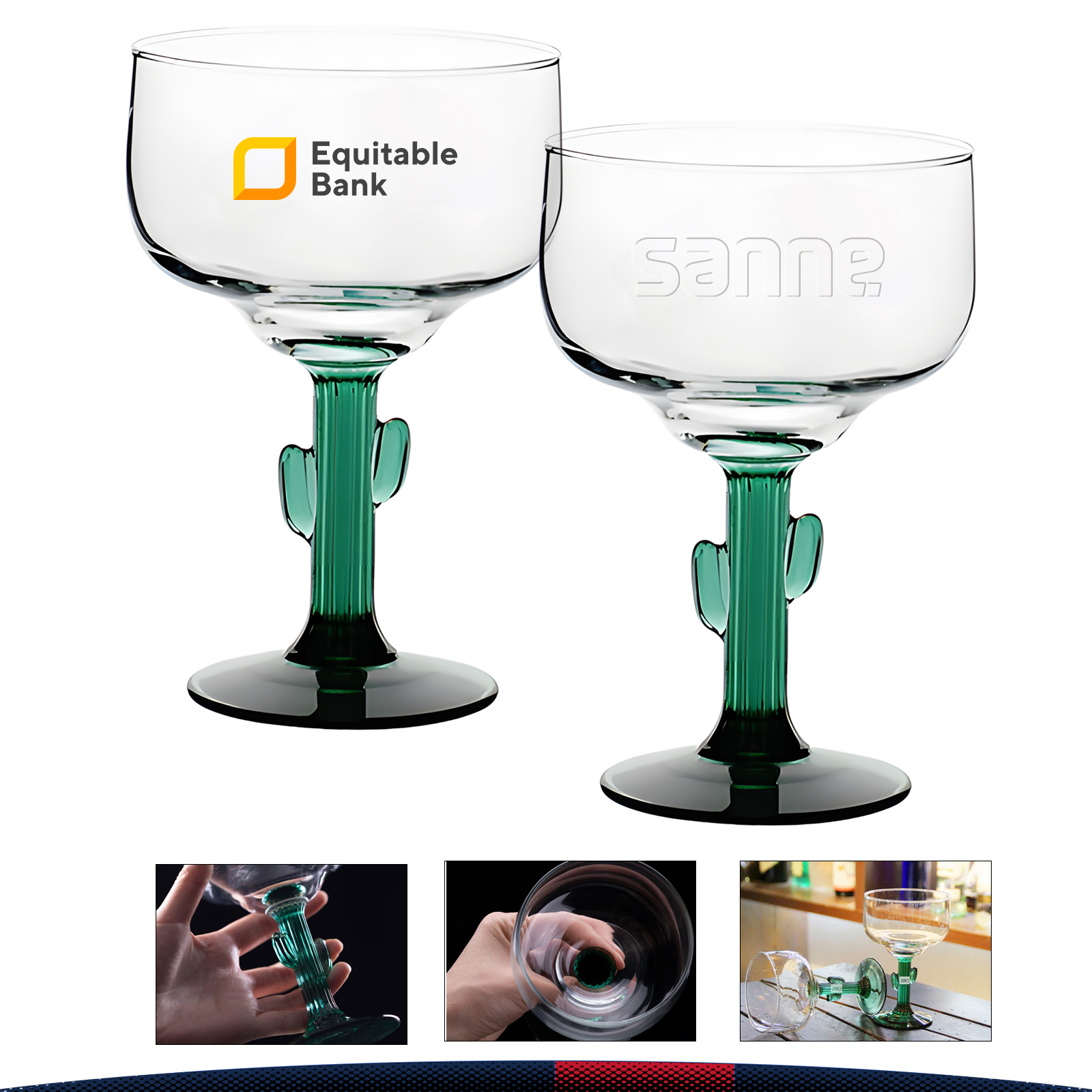 16 oz. Libbey Cactus Glasses 3