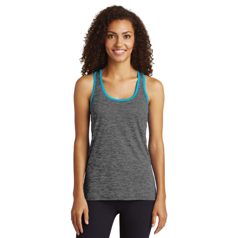 Sport-Tek Women's PosiCharge Electric Heather Racerback Tank. 34