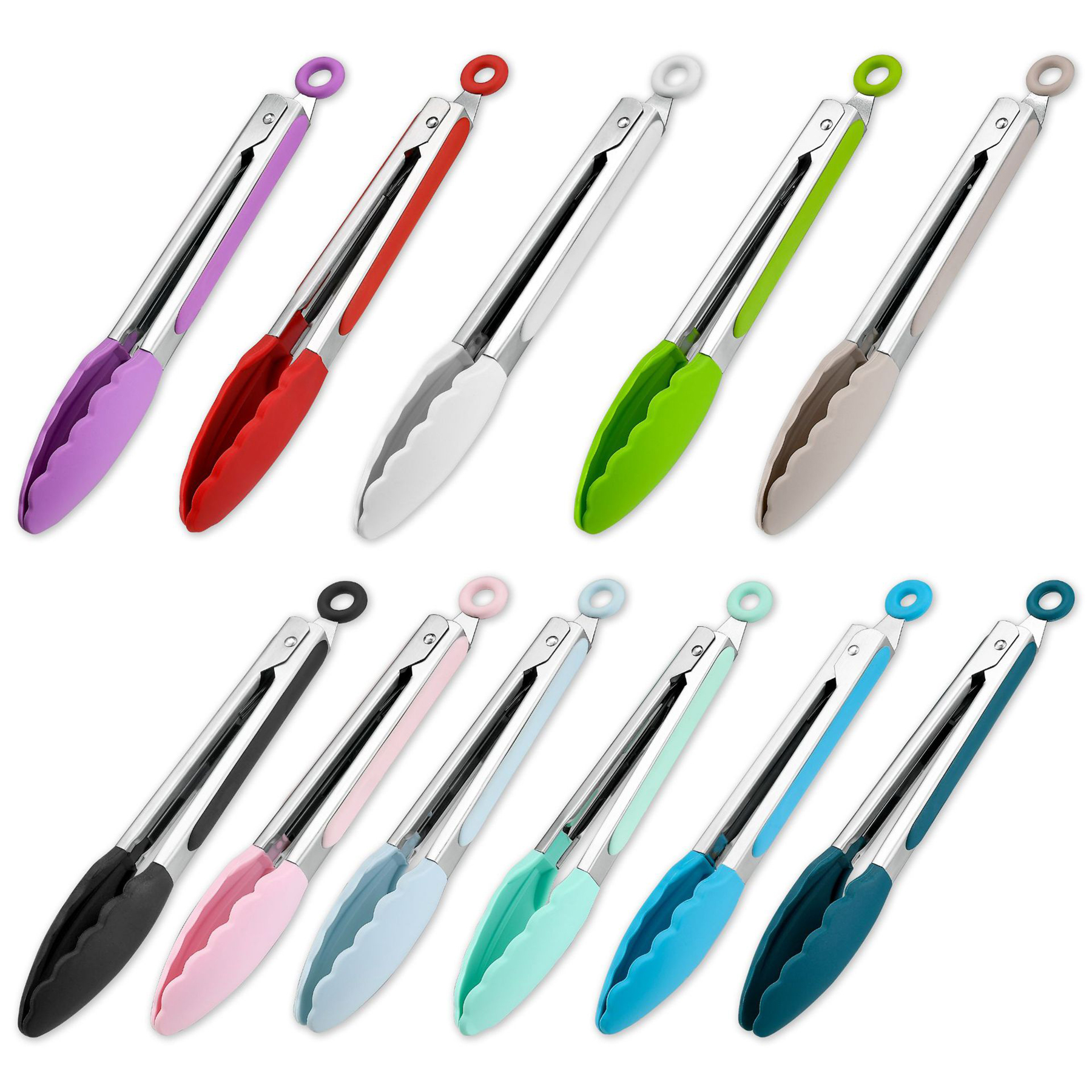 Kitchen BBQ Cooking Tongs 2