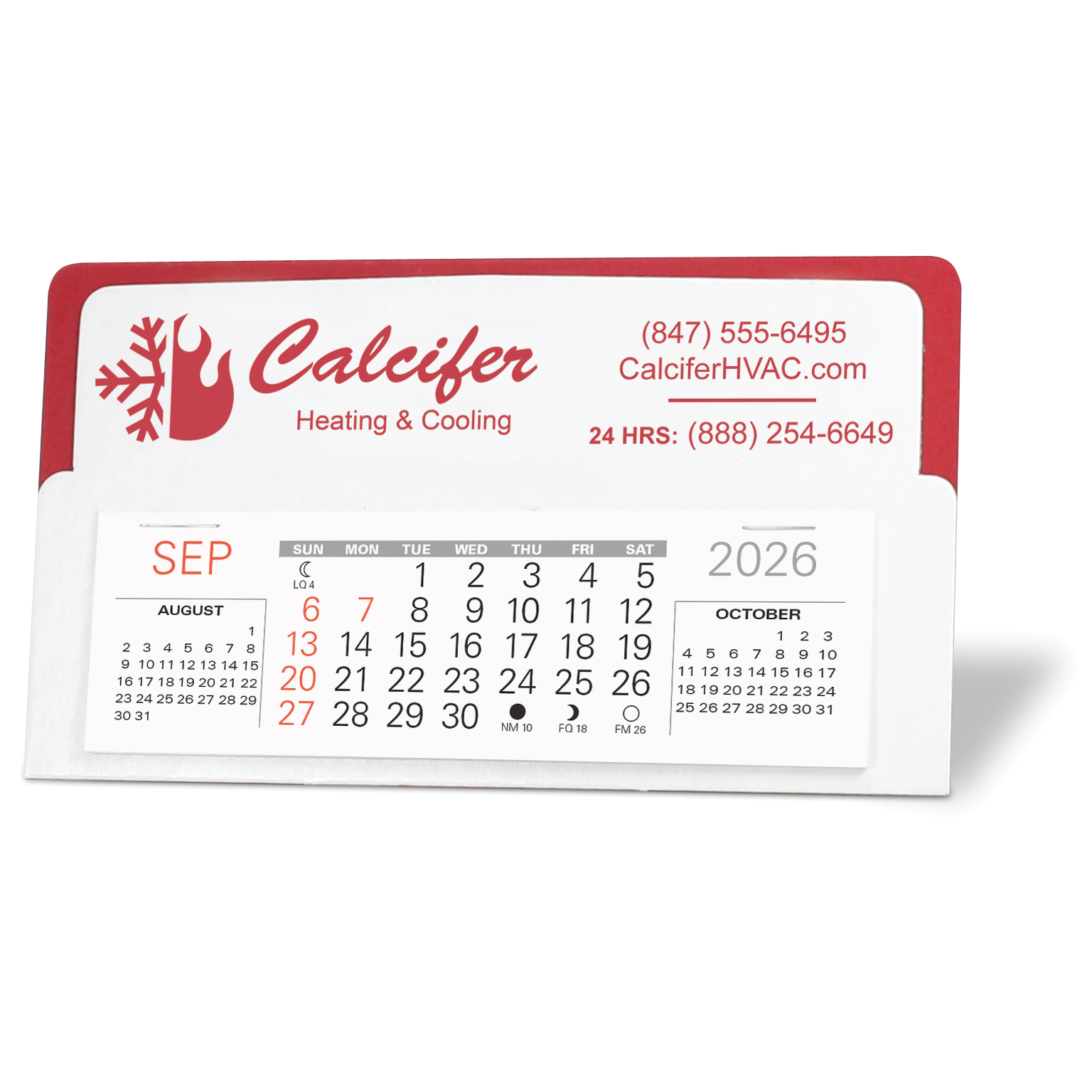 Discreet Desk Calendar 6