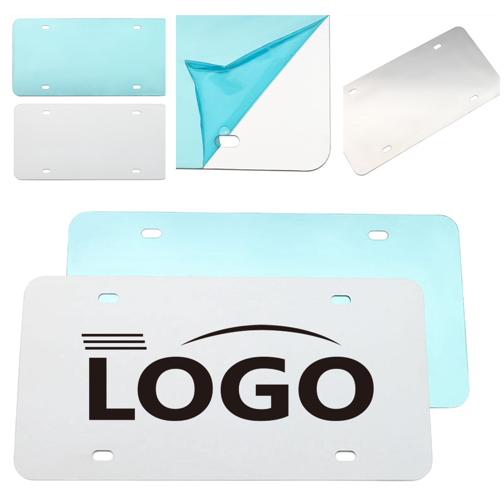 Durable Blank Plate for Personalization 1