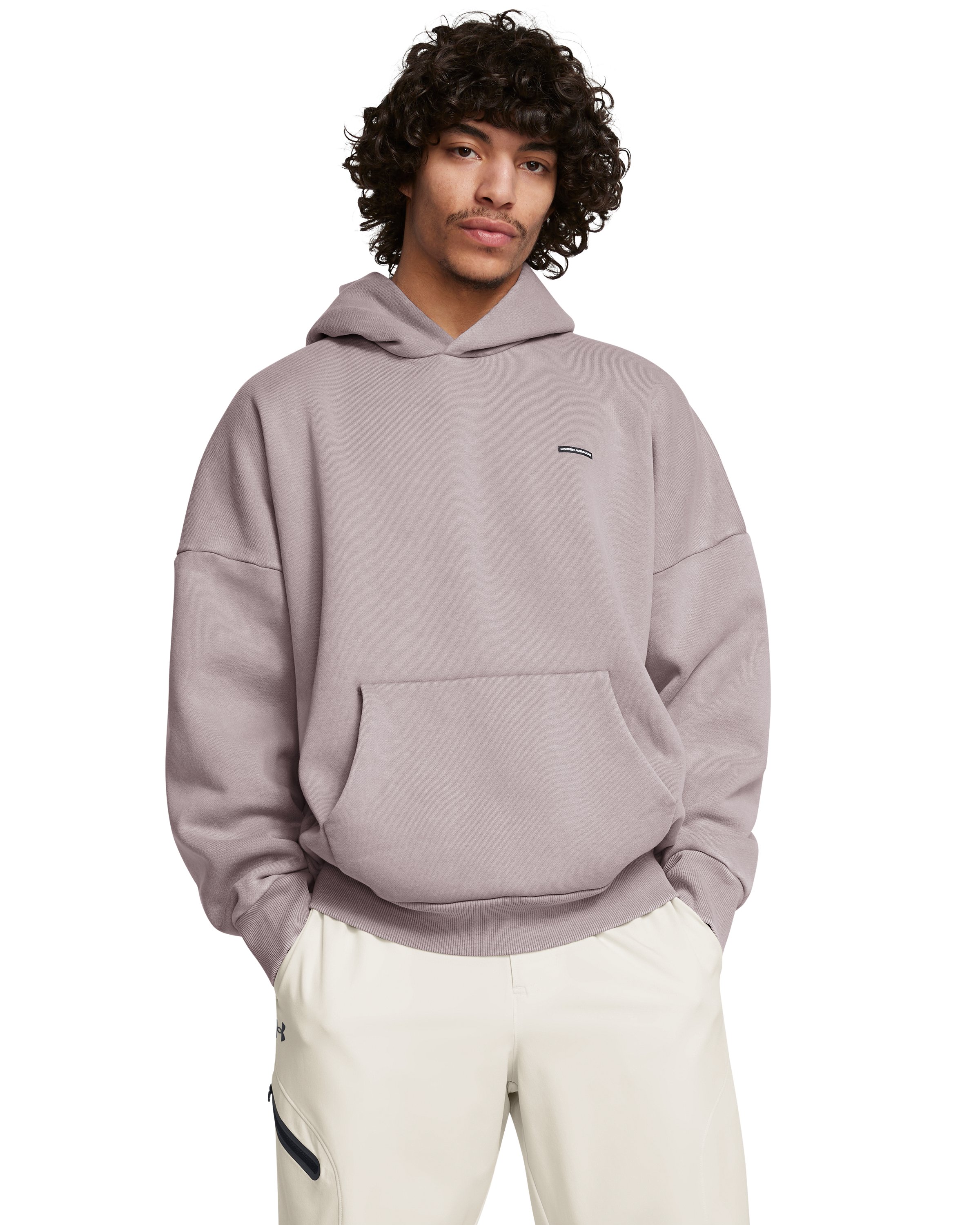 UA Icon Heavyweight Fleece Wash Men's Oversized Hoodie 1