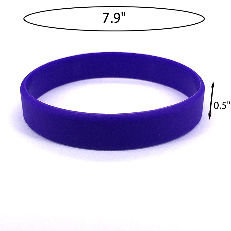 Vibrant Silicone Color Wristbands 1