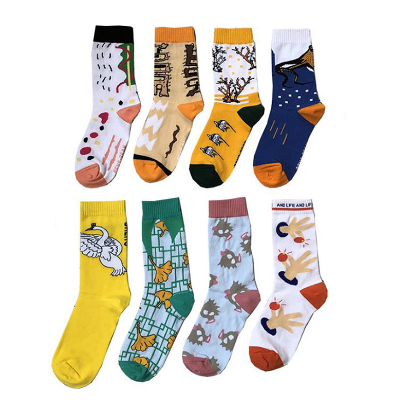 Cotton Mid-Calf Socks 2