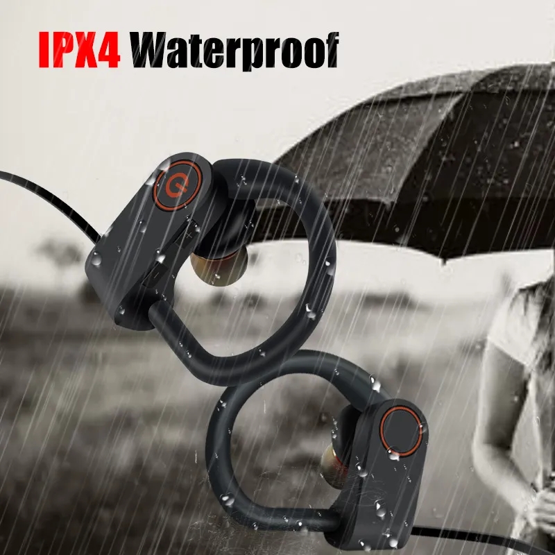 Best Wireless Sports Earbuds w/Mic IPX4 Waterproof 3