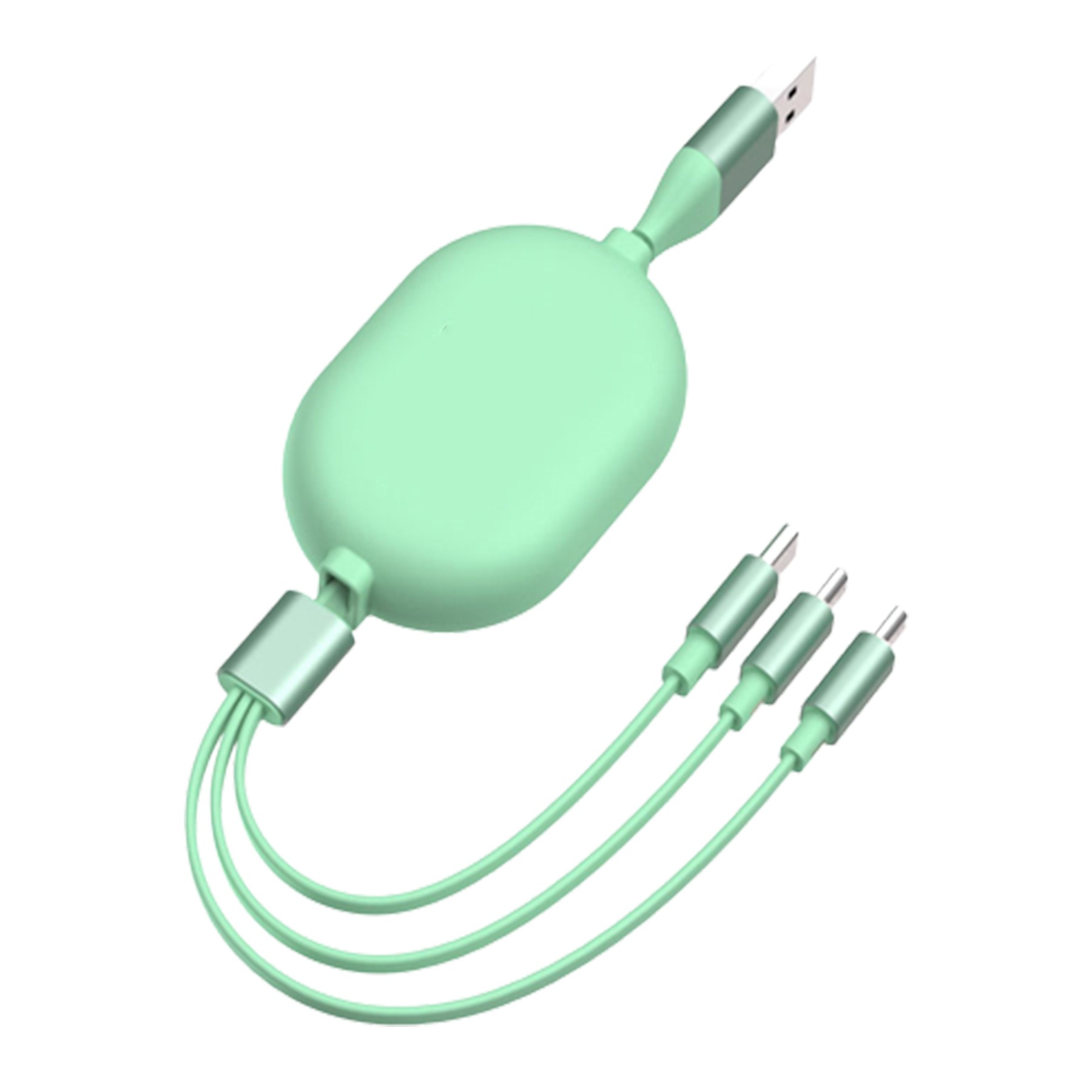 3-In-1 Retractable Charging Cable 1