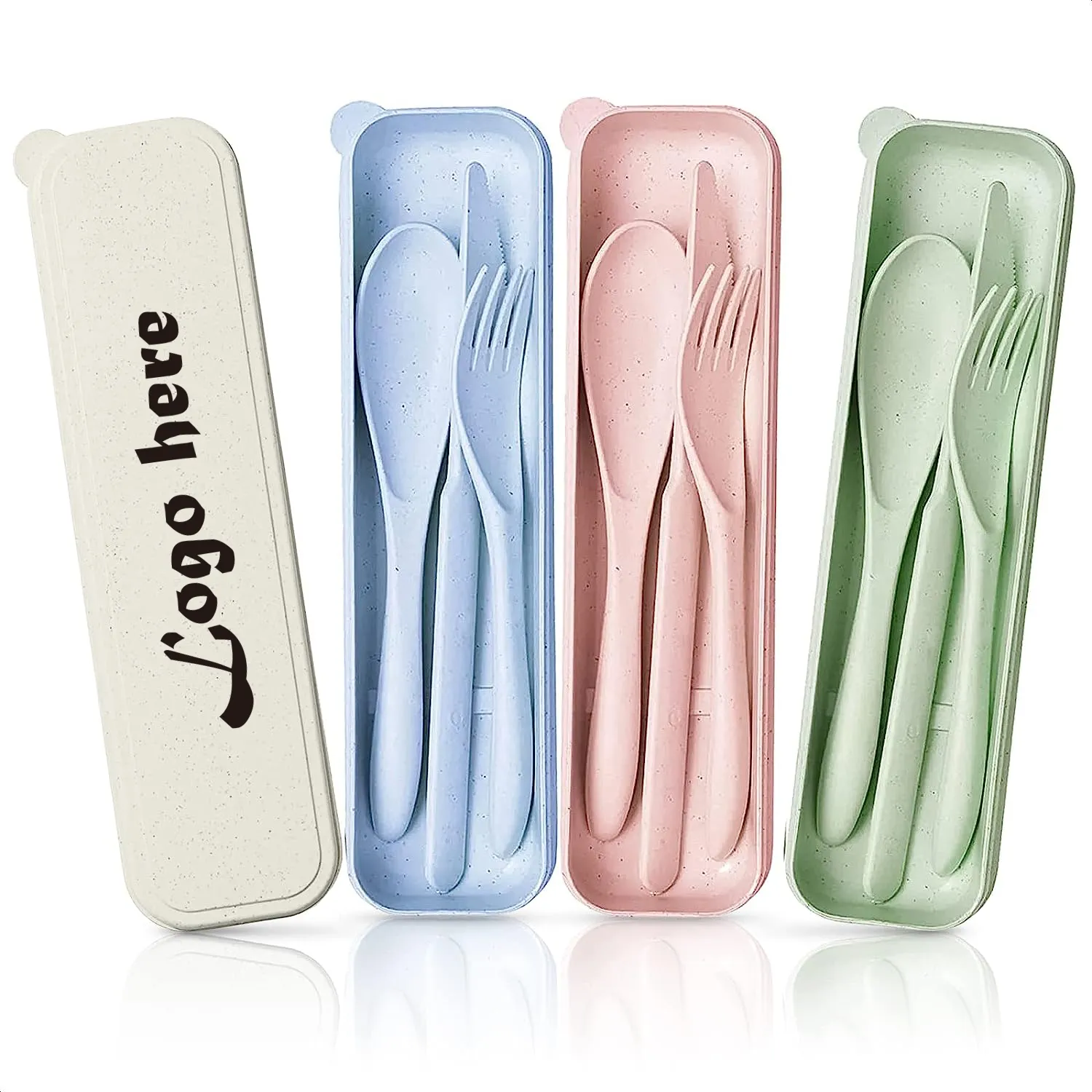 Eco-friendly Wheat Straw Cutlery Set 2