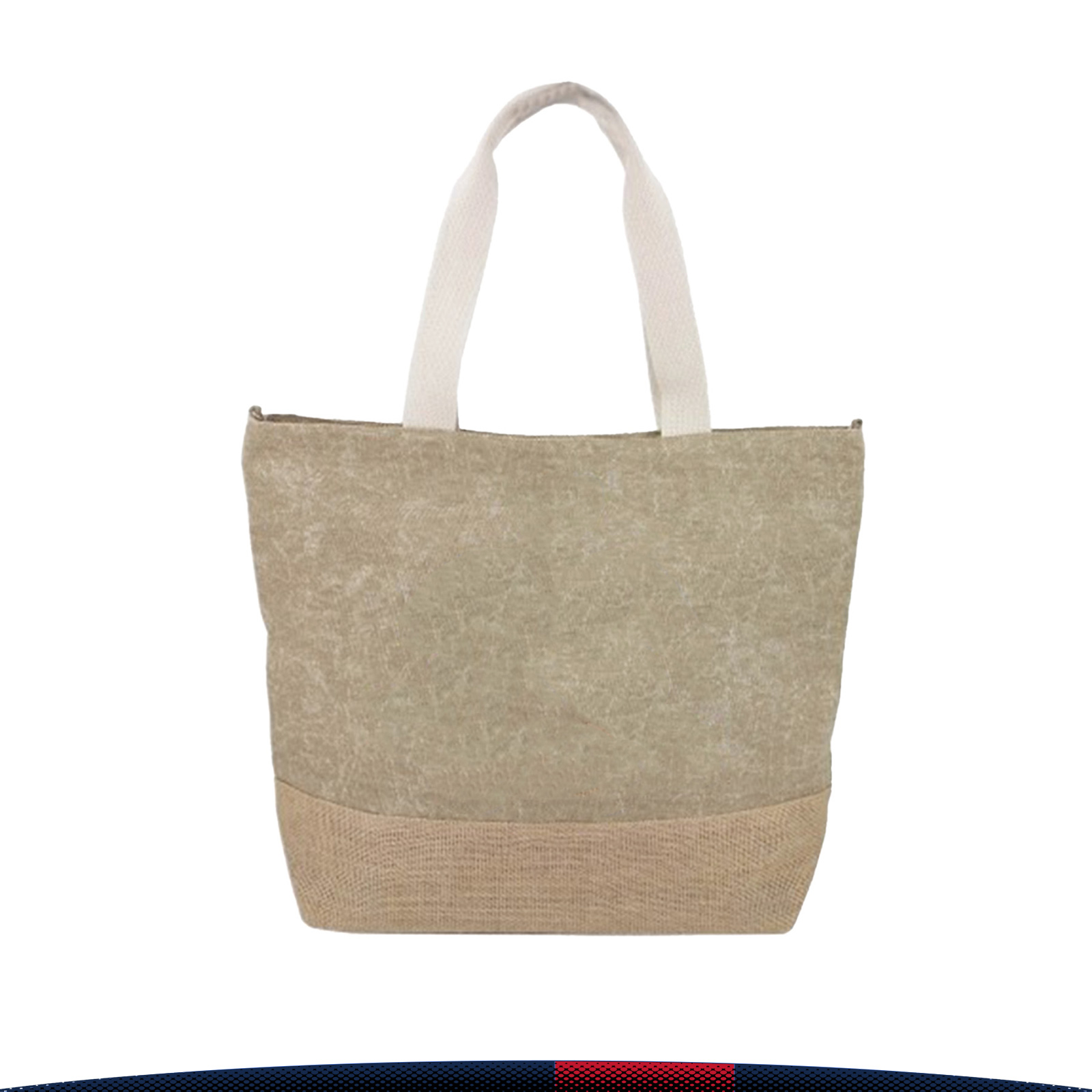 Smbio Jute Tote Bag, custom tote bag with logo imprint 4
