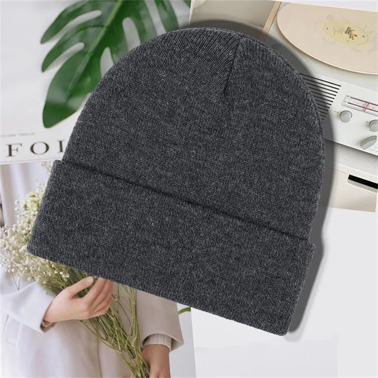 Custom Knit Beanie with Cuff 9